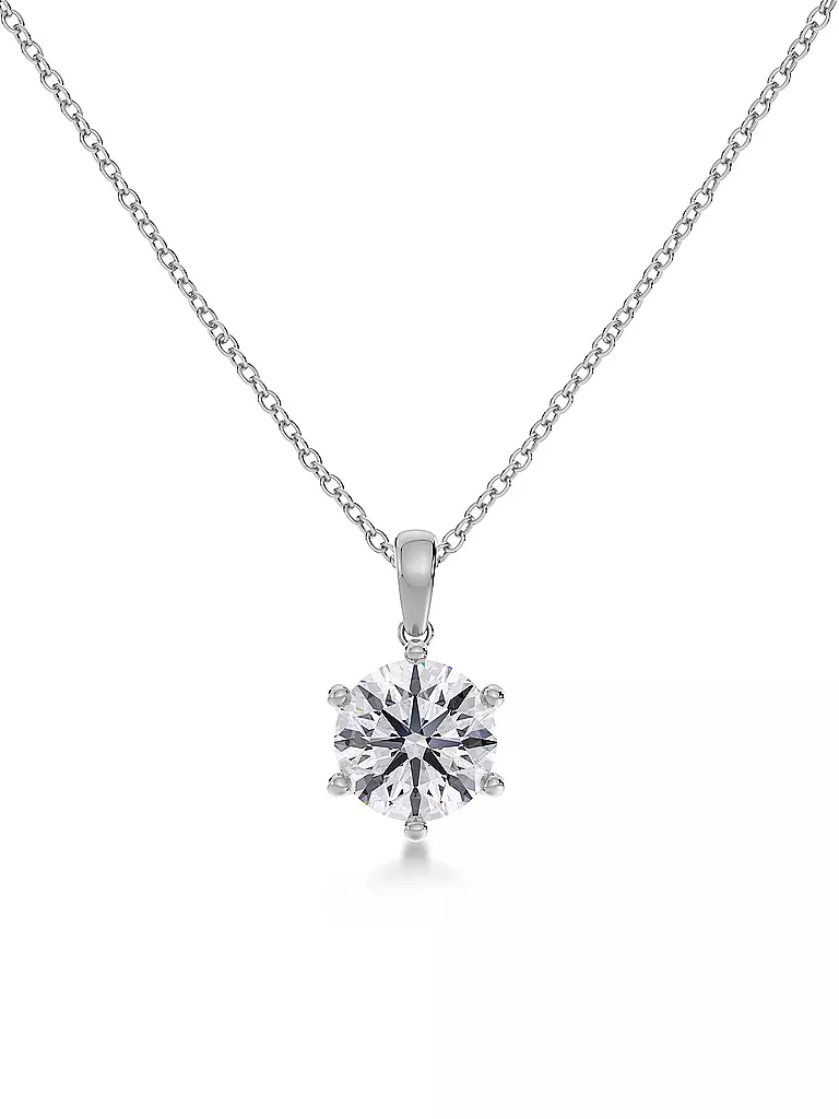 EDBLAD | Halskette CROWN NECKLACE Large Steel  | silber