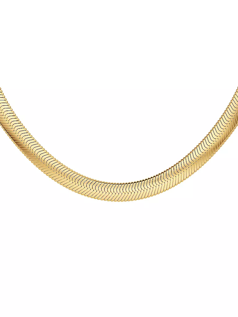 EDBLAD | Halskette HERRINGBONE L Gold | gold