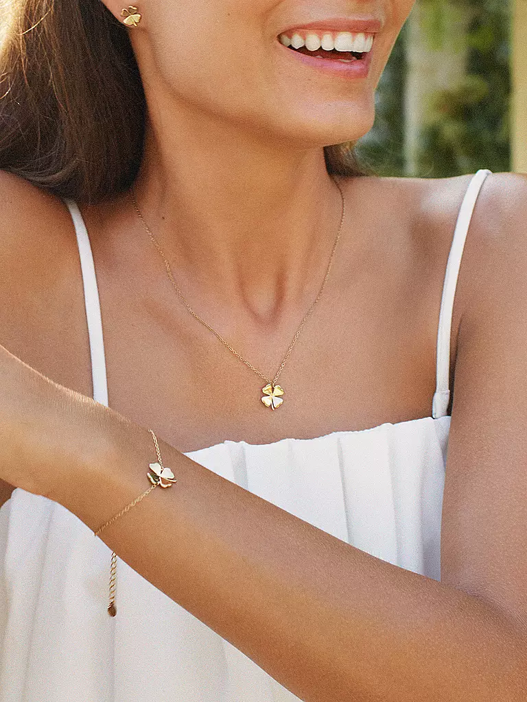 EDBLAD | Halskette LUCKY NECKLACE Gold  | gold