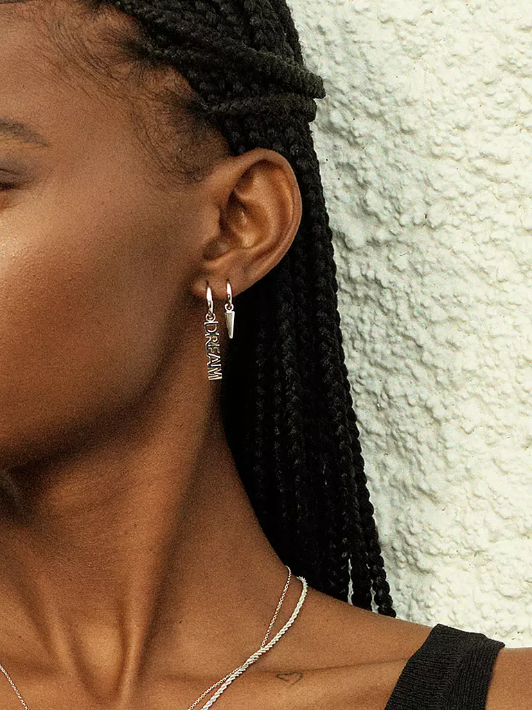 EDBLAD | Ohrringe DREAM HOOPS Steel | silber