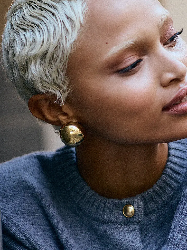 EDBLAD | Ohrstecker BEAD STUDS Maxi Gold | 