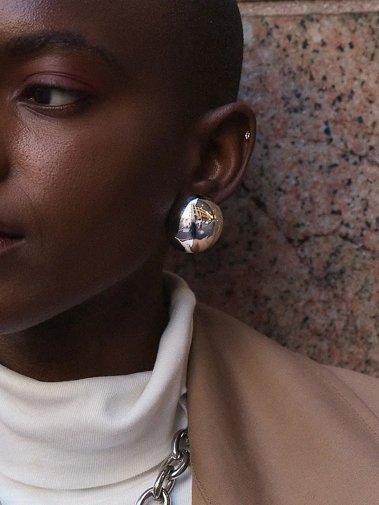 EDBLAD | Ohrstecker BEAD STUDS Maxi Steel | 