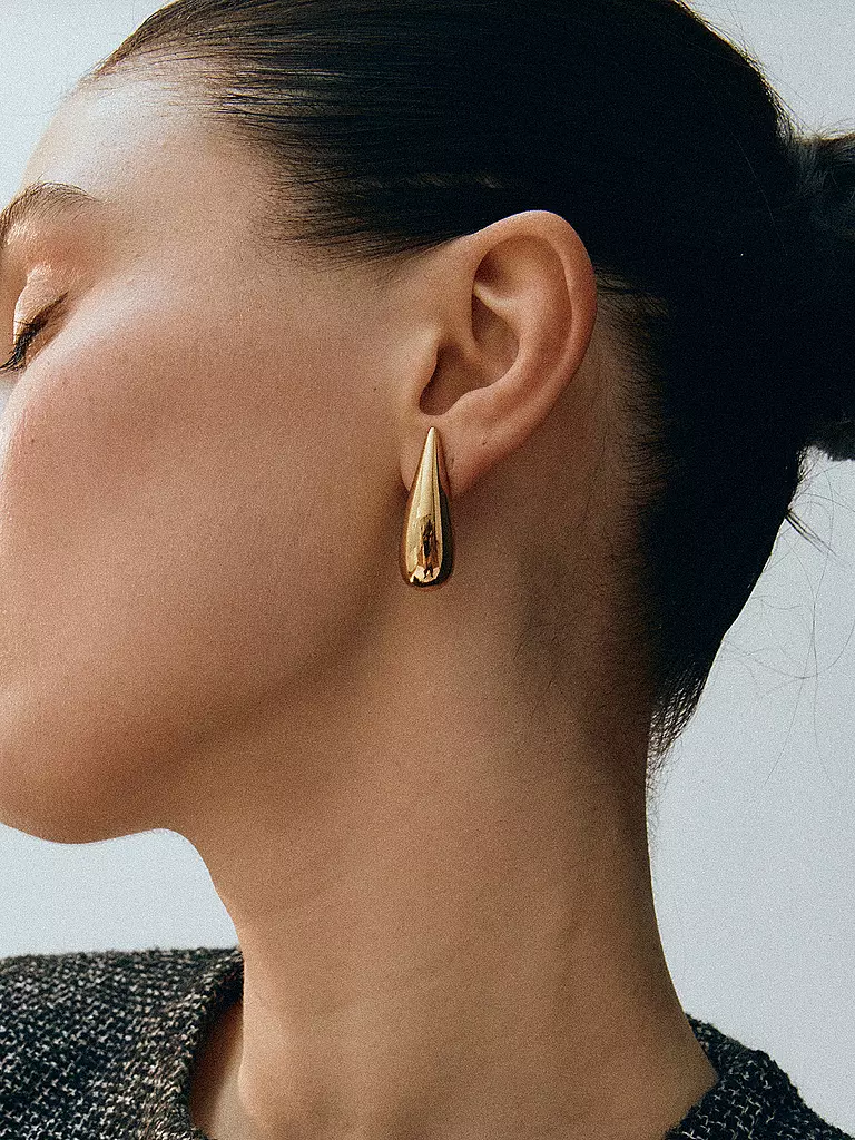 EDBLAD | Ohrstecker CREST STUDS Gold | silber