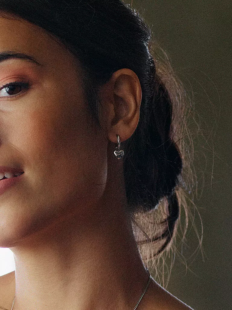 EDBLAD | Ring BARLEY HOOPS Steel | silber