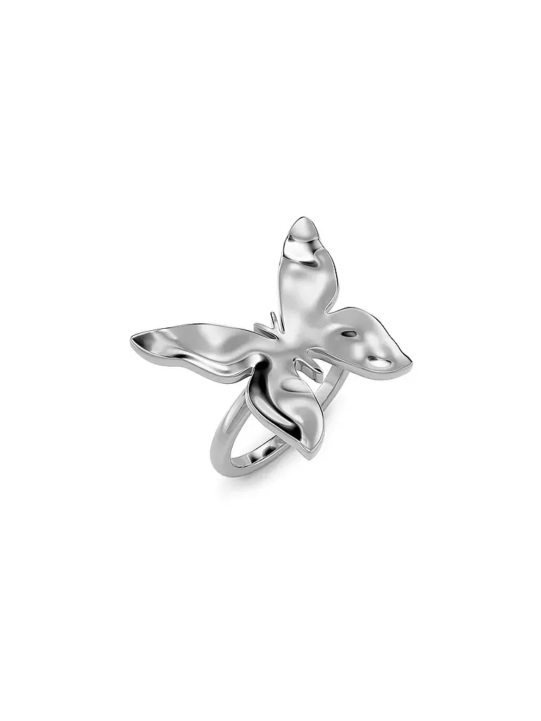 EDBLAD | Ring BUTTERFLY RING Steel  | silber