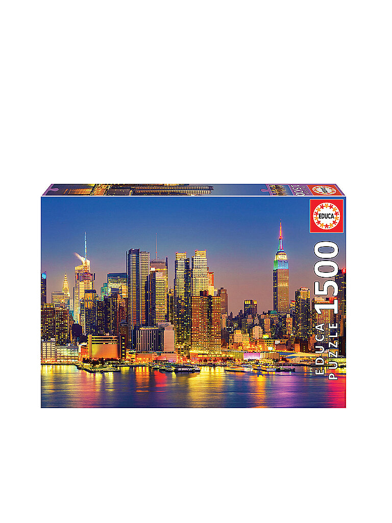 EDUCA Manhattan bei Nacht 1500 Teile Puzzle