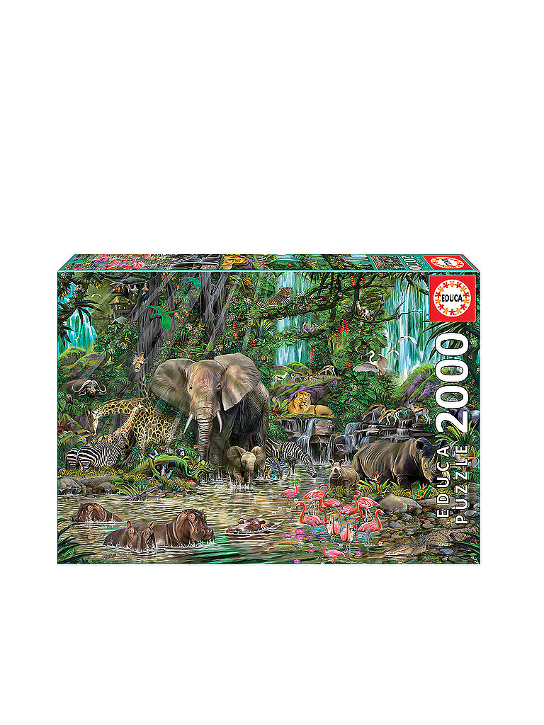 EDUCA Dschungel 2000 Teile Puzzle