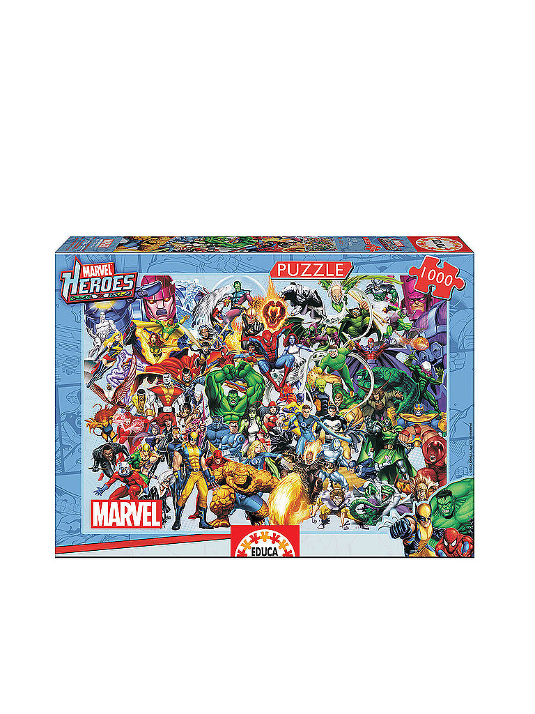 EDUCA Marvel Heroes Collage 1000 Teile Puzzle