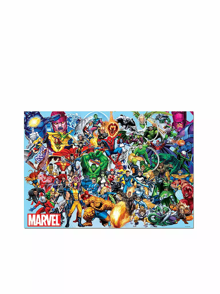 Marvel Heroes Collage 1000 Piece Jigsaw Puzzle
