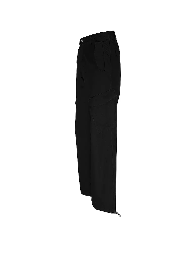 EIGHTYFIVE | Cargohose Wide Fit | schwarz