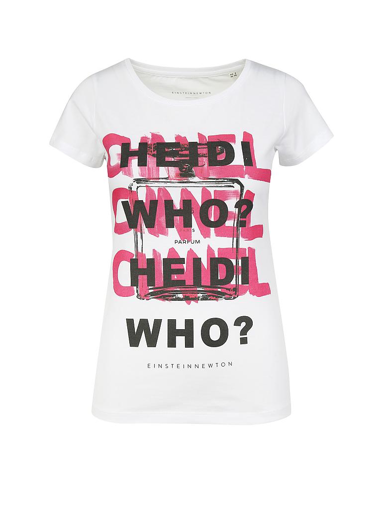EINSTEIN & NEWTON | T-Shirt "Heidi Who" | weiß