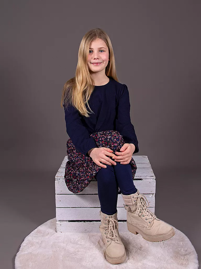 EISEND | Mädchen Kleid | dunkelblau