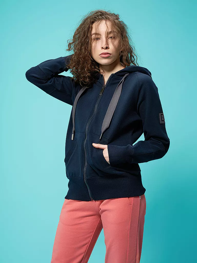 ELBSAND | Sweatjacke KELDA | blau