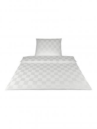 ELEGANTE | Damast-Bettwäsche " 70x90cm/140x200cm (Weiss)
