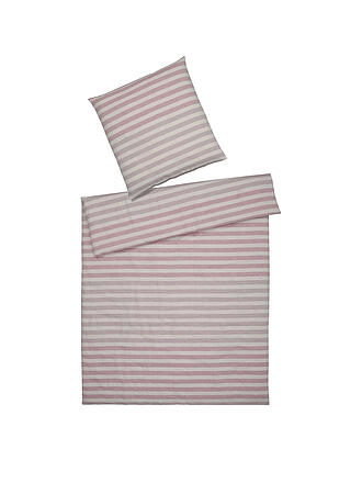 ELEGANTE | Halbleinen Bettwäsche Clear 70x90cm/140x200cm Rose