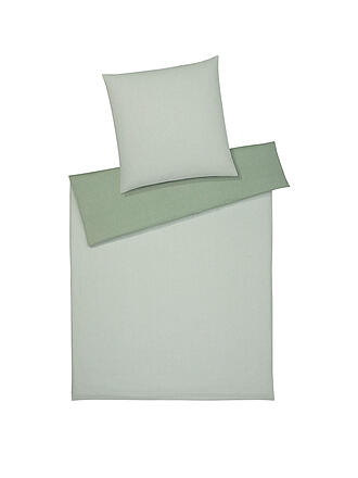 ELEGANTE | Biancheria da letto in flanella reversibile TENDER 140/200CM Verde