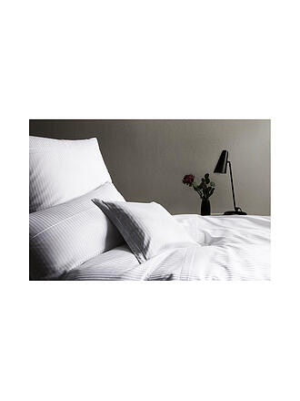 ELEGANTE | Damast Bettwäsche MILANO 70x90cm/140x220cm Weiss