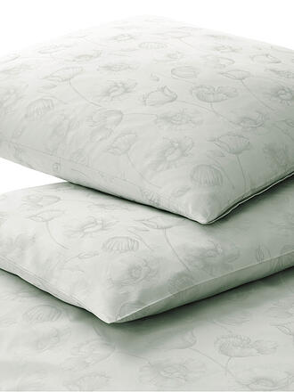 ELEGANTE | Damast Bettwäsche POPPY 70x90cm/140x200cm Pastellgruen 