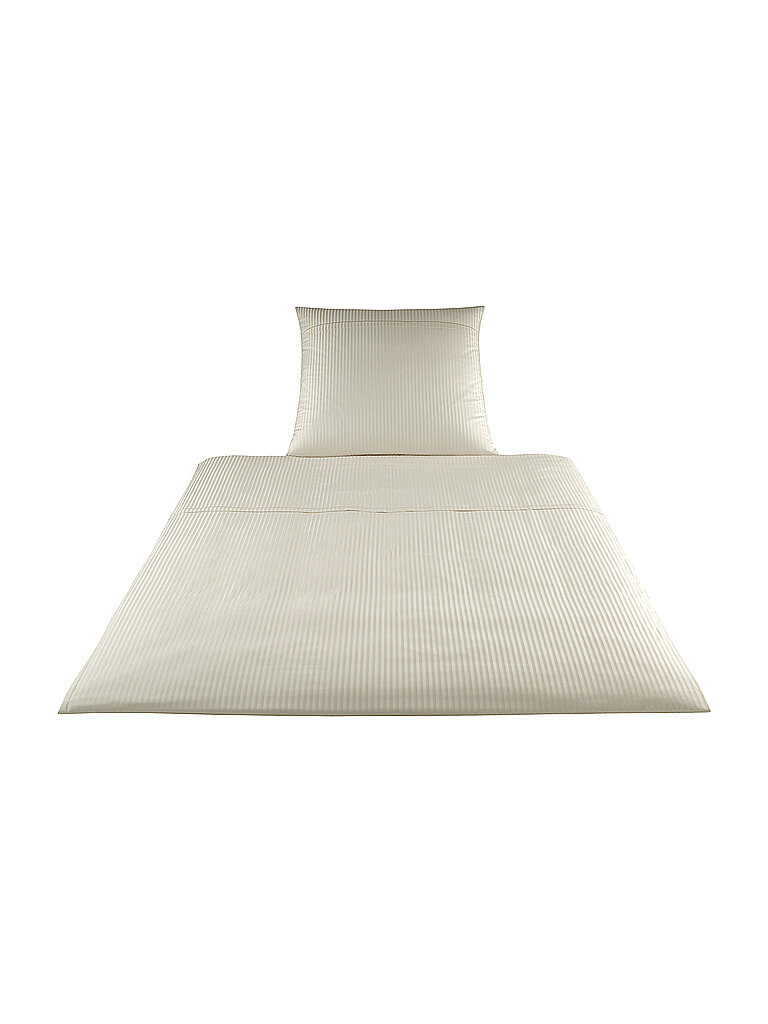 ELEGANTE Damast Bettwäsche Milano 70x90cm/140x200cm Natur beige