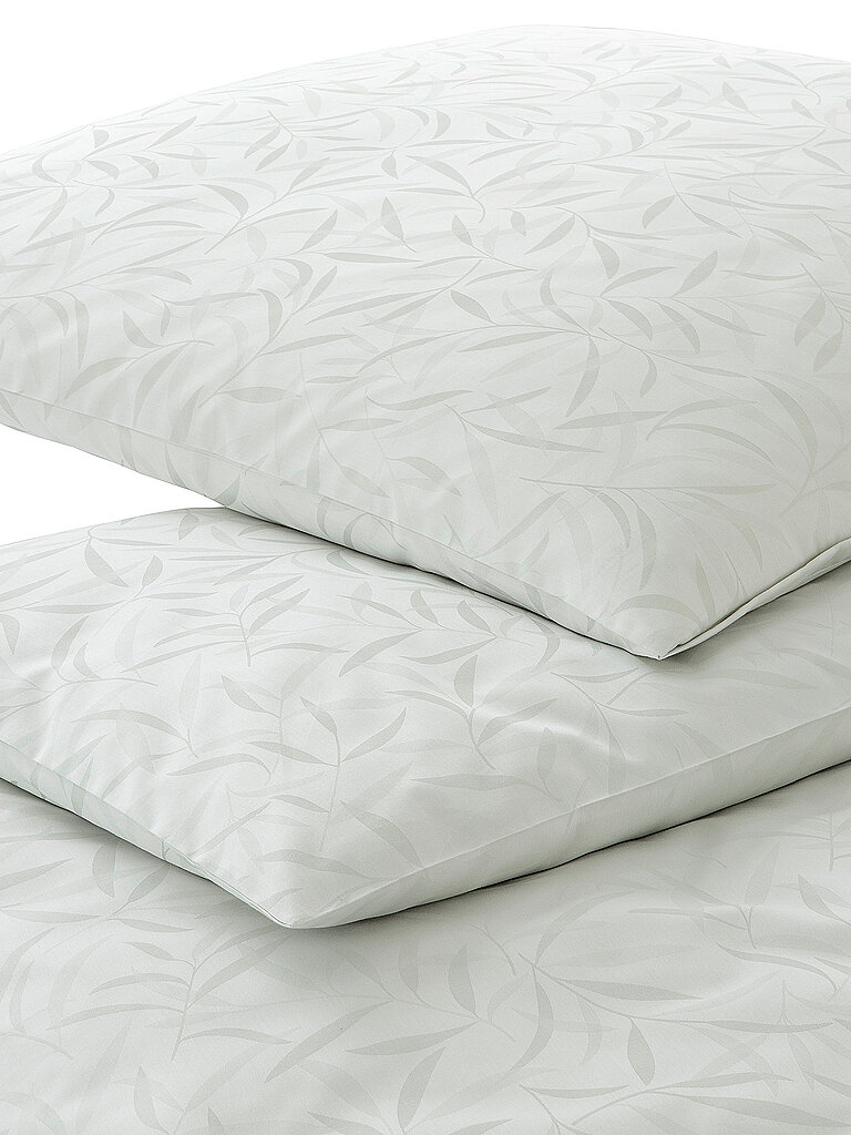 ELEGANTE Damast Bettwäsche MURIEL 70x90cm/140x200cm Pastellgruen hellgrün