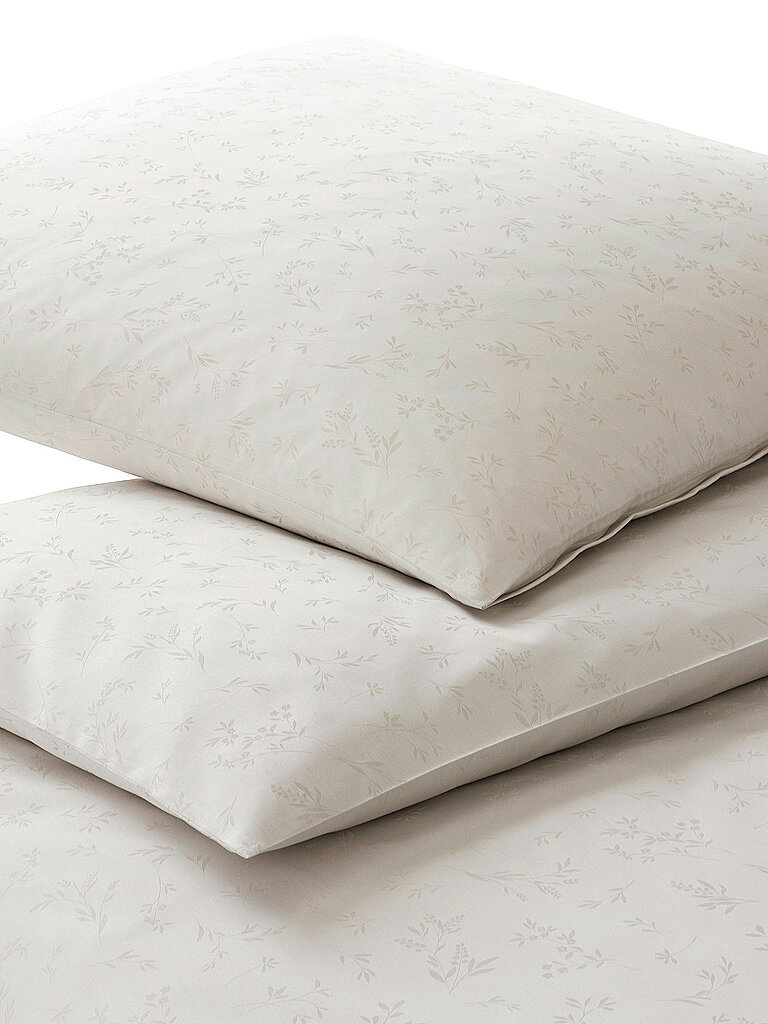 ELEGANTE Damast Bettwäsche DELIGHT 70x90cm/140x200cm Natur  beige
