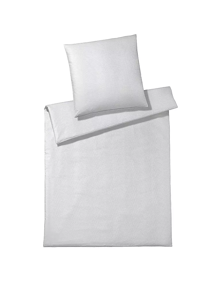 ELEGANTE | Damast Bettwäsche Canova 70x90cm / 140x200cm Weiss | weiss