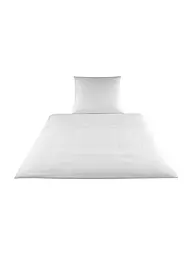 ELEGANTE | Damast Bettwäsche Milano 70x90cm/140x200cm Natur | weiss