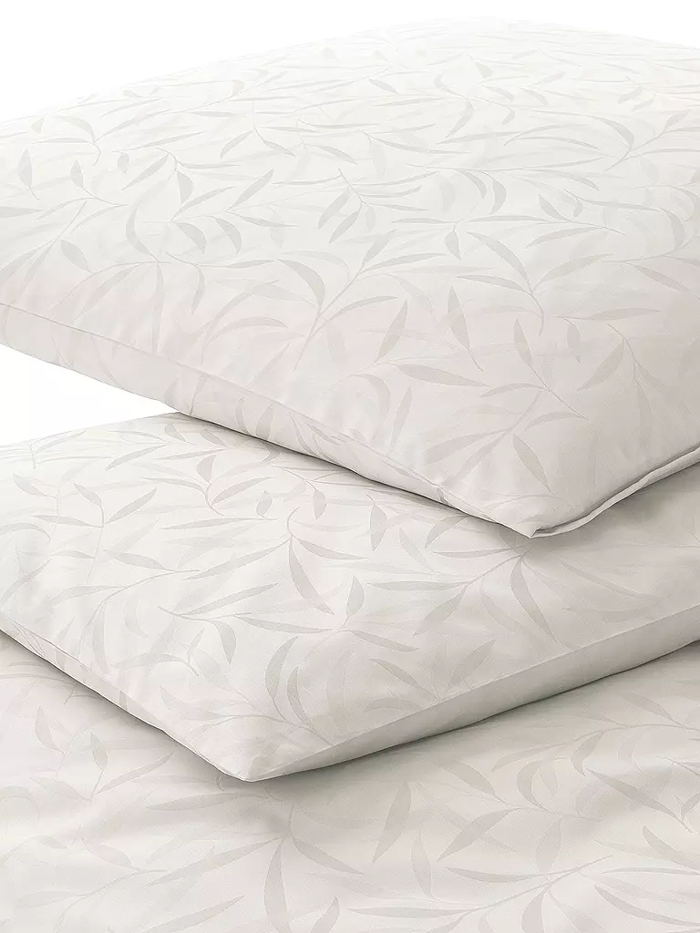 ELEGANTE | Damast Bettwäsche MURIEL 70x90cm/140x200cm Natur | creme