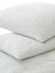 ELEGANTE | Damast Bettwäsche MURIEL 70x90cm/140x200cm Weiss | hellgrün