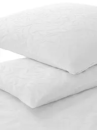 ELEGANTE | Damast Bettwäsche MURIEL 70x90cm/140x200cm Weiss | weiss