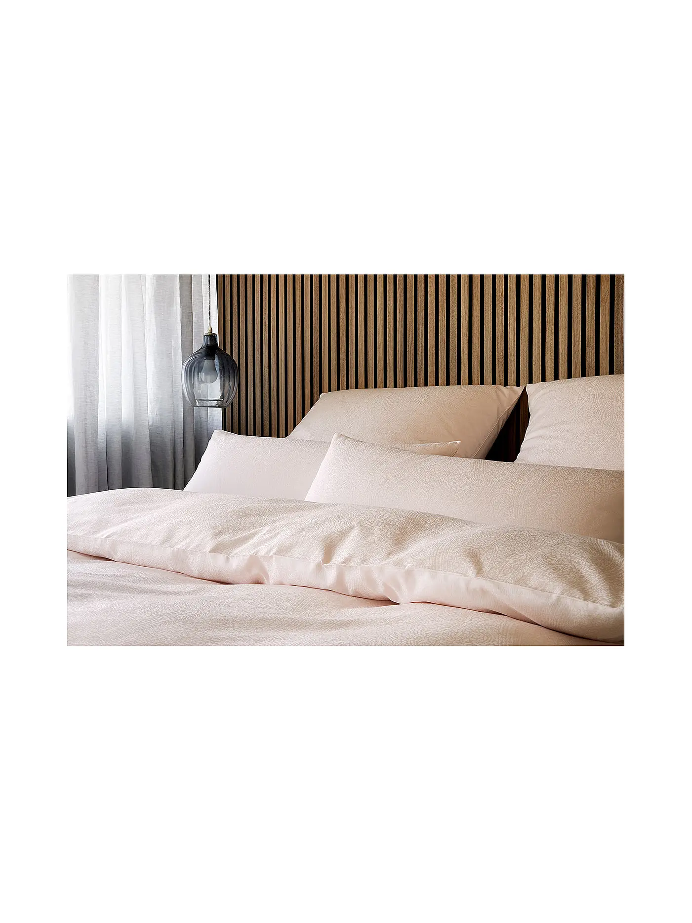 ELEGANTE | Damast Bettwäsche PAISLEY 70x90cm/140x200cm Rose | rosa