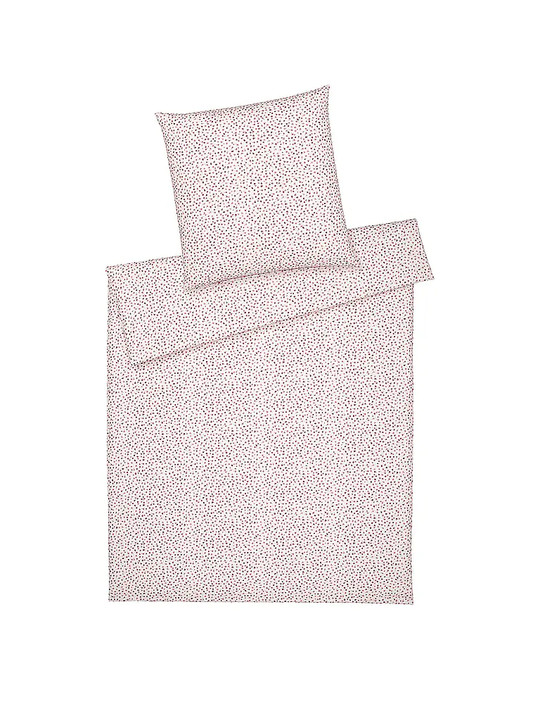 ELEGANTE | Flanell Bettwäsche PREPPY 70x90cm/140x200cm Rose | rosa