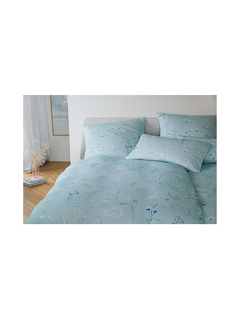 ELEGANTE | Jersey Bettwäsche 70x90cm/140x200cm Deluxe Blau | blau