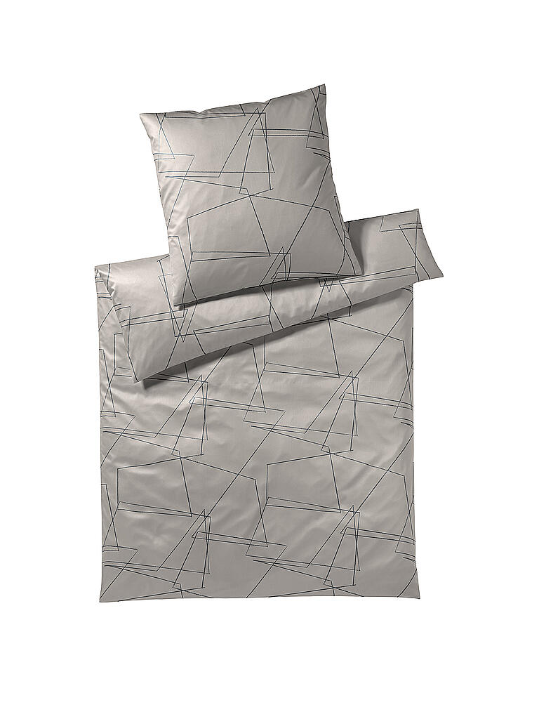 ELEGANTE | Jersey Bettwäsche 70x90cm/140x200cm Lines Braun | braun