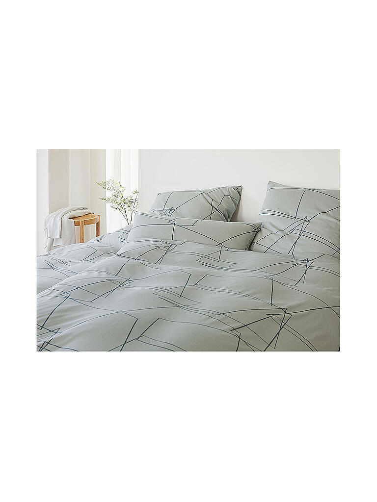 ELEGANTE | Jersey Bettwäsche 70x90cm/140x200cm Lines Braun | braun