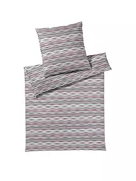 ELEGANTE | Jersey Bettwäsche DESIRE 140x200cm Hell Gruen | Beere