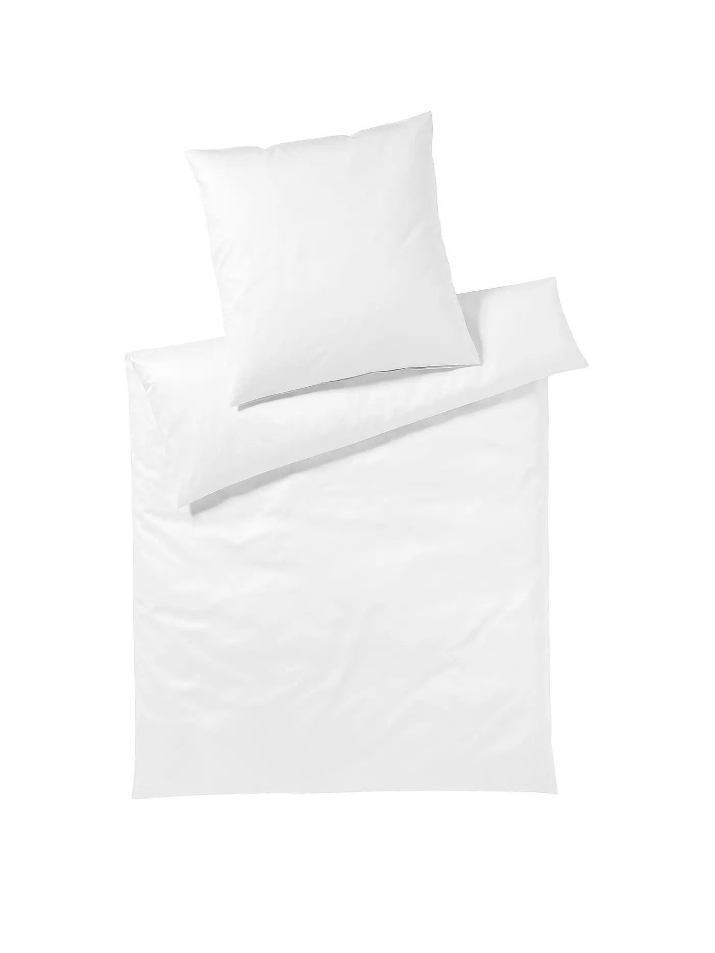 ELEGANTE | Jersey Bettwäsche SOLID 70x90cm / 140x200cm Graphit  | weiss
