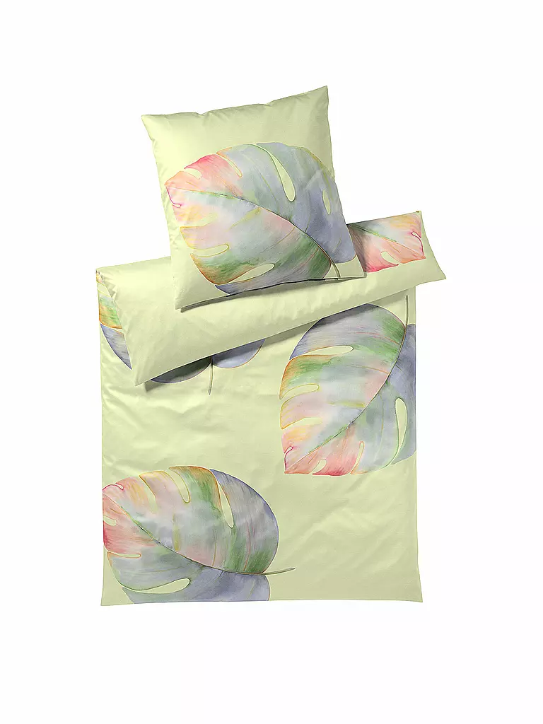 ELEGANTE | Satin Bettwäsche 70x90cm/140x200cm  | gelb