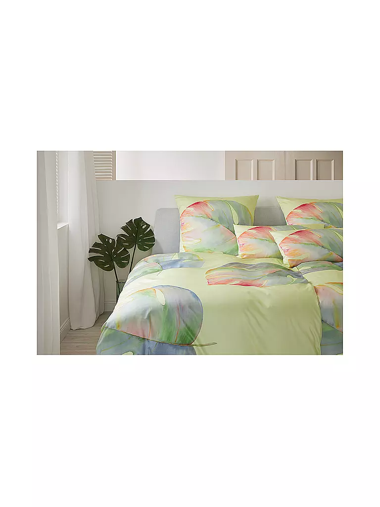 ELEGANTE | Satin Bettwäsche 70x90cm/140x200cm  | gelb