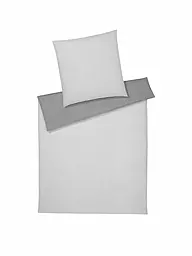 ELEGANTE | Wende Flanell Bettwäsche Tender 70x90cm/140x200cm Grau | hellgrau
