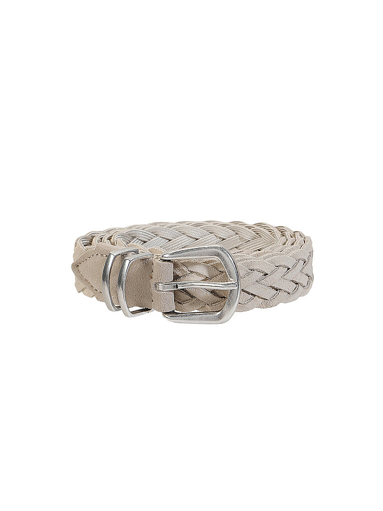ELEVENTY Ledergürtel beige | 85