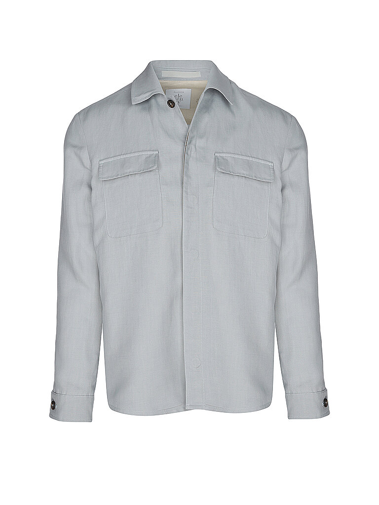 ELEVENTY Overshirt  hellblau | 50