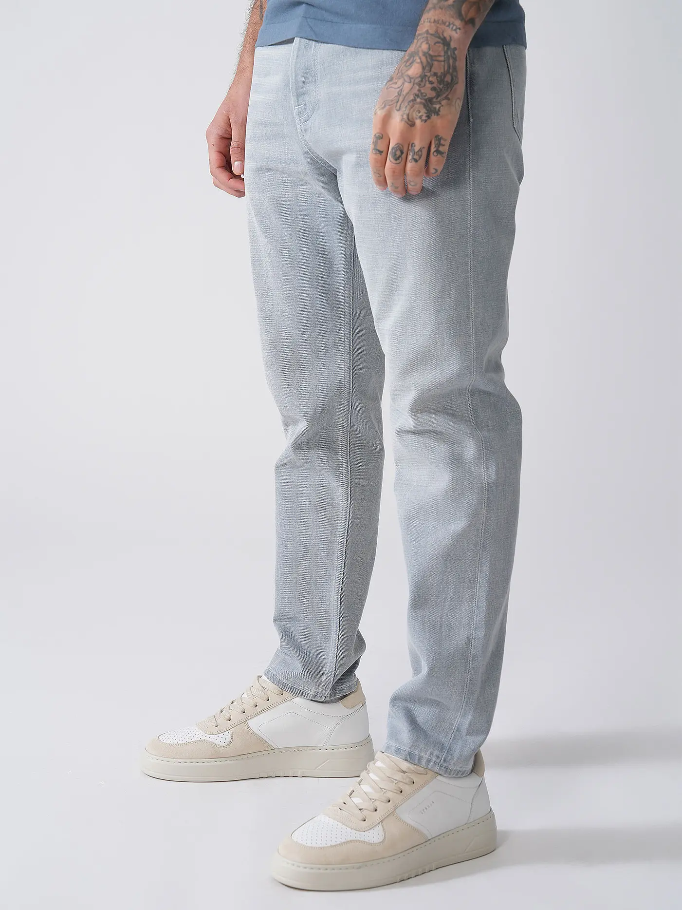 ELEVENTY | Jeans Slim Fit  | hellblau
