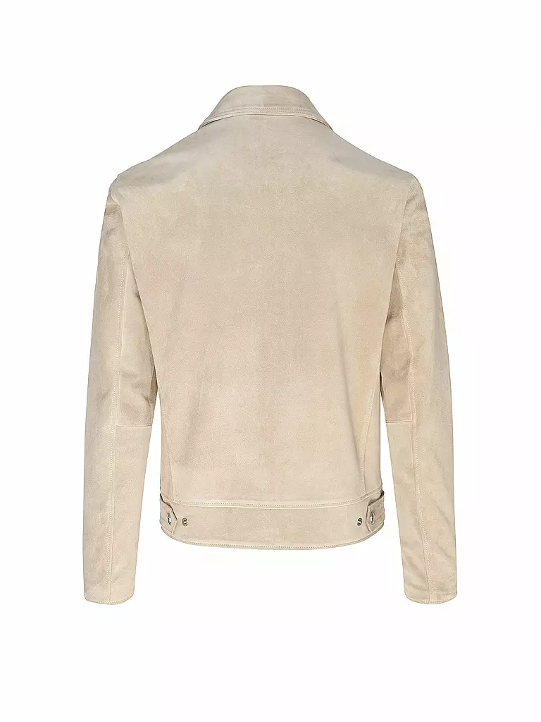 ELEVENTY | Lederjacke | beige