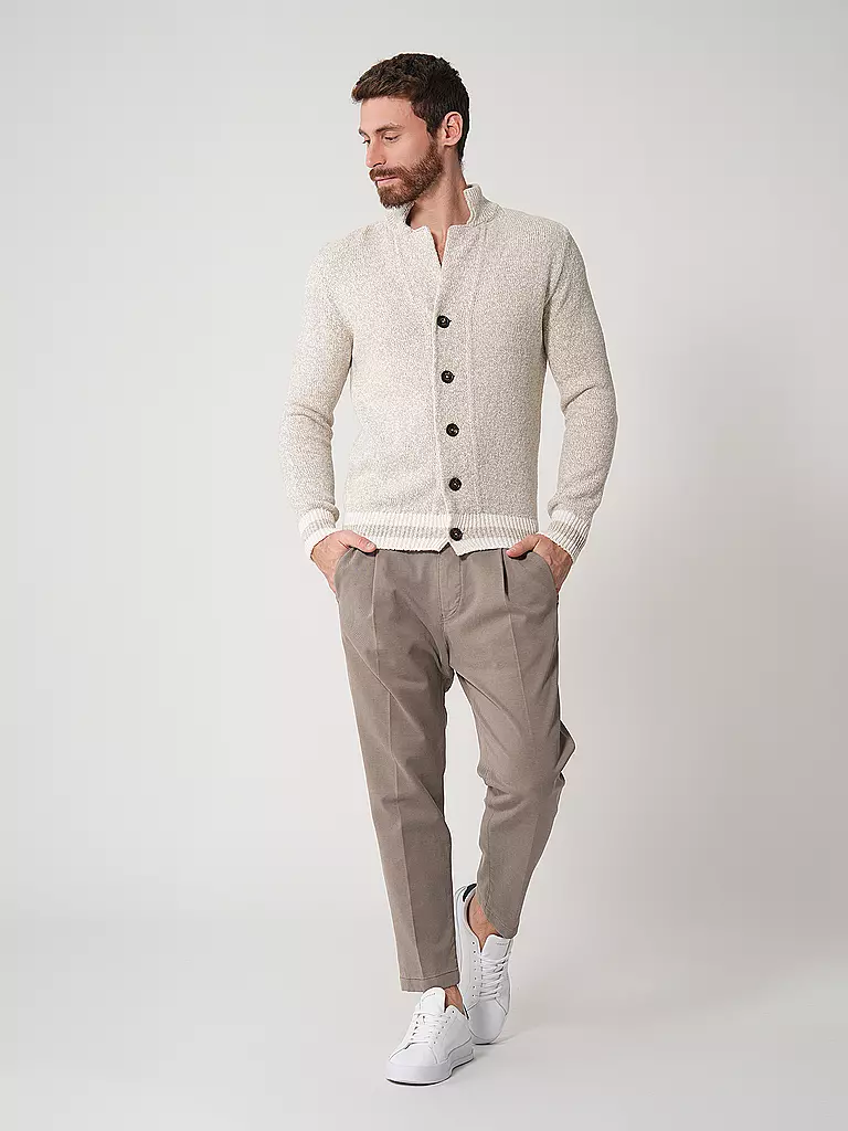 ELEVENTY | Strickjacke LOROPIANA | hellgrau