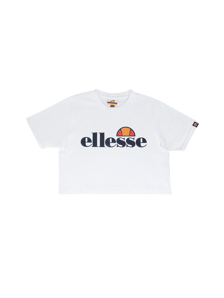 ELLESSE | Mädchen T-Shirt Cropped Fit "Nicky" | weiß