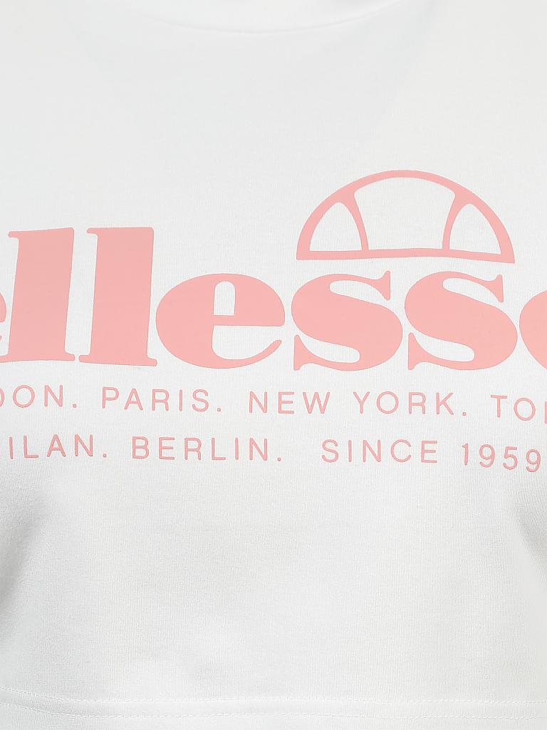 ELLESSE | T-Shirt Cropped-Fit "Topolino" | weiß