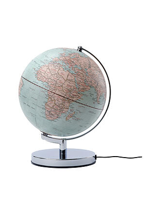 EMFORM | Leuchtglobus Terra Light 25cm hellblau/silber