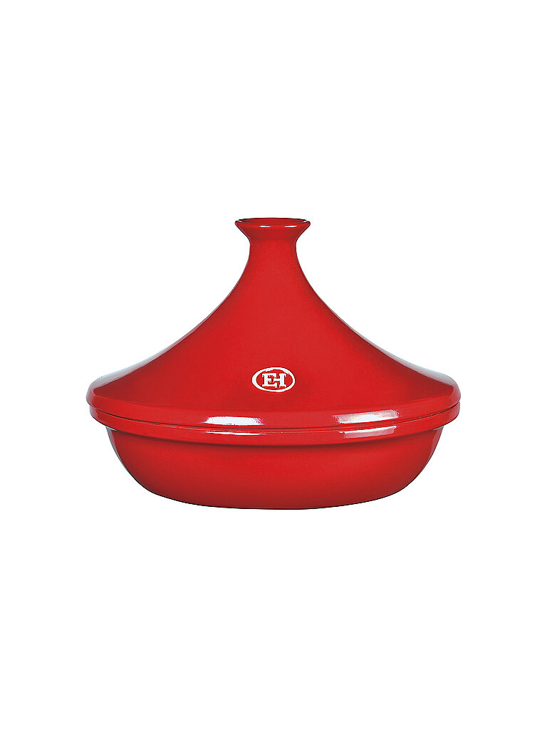 Interhal EH325626 Tajine, Keramik, Rot Farbe, 27 x 27 x 20 cm