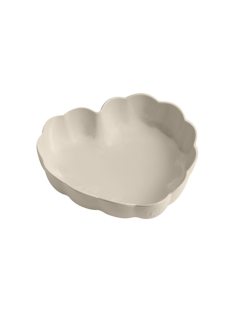 EMILE HENRY flaufform 26,5cm MADELEINE Lehm creme